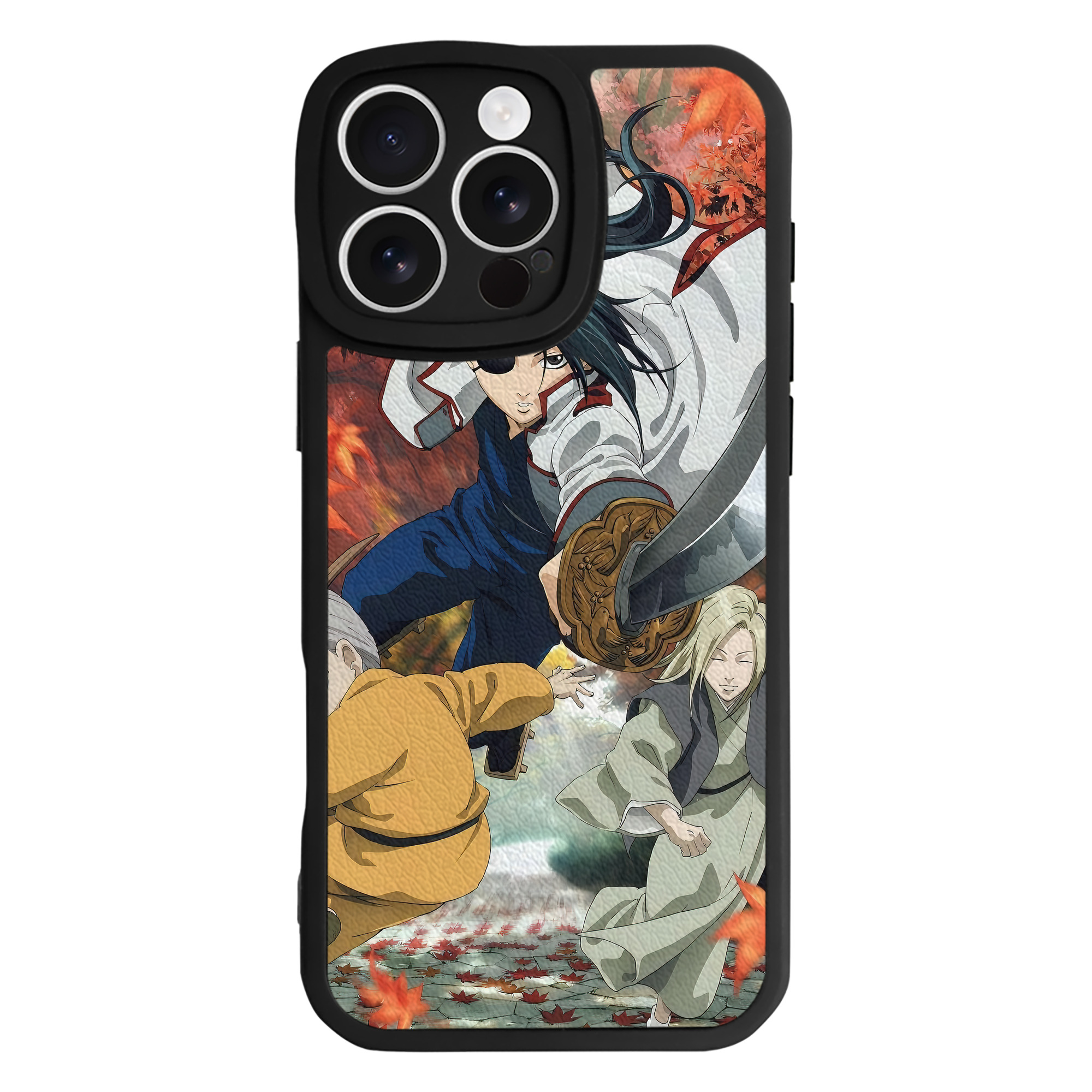（画像用） ぎんたま 坂田銀時（さかたぎんとき） 神楽 志村新八（しむら しんぱち） GINTAMA Sakata Gintoki Kagura Shimura Shinpachi 【iPhone 16シリーズ対応】シリコンスマホケース（レザー調） 材質：シリコン